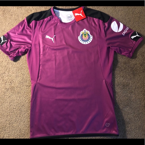 Puma Other - NWT Puma Chivas Goalkeeper Purple Jersey